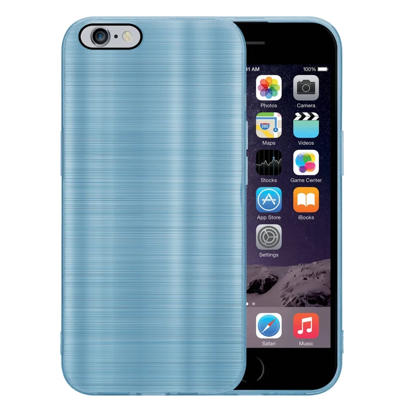 Cadorabo Hülle kompatibel mit Apple iPhone 6 PLUS / 6S PLUS TPU Silikon Case Cover