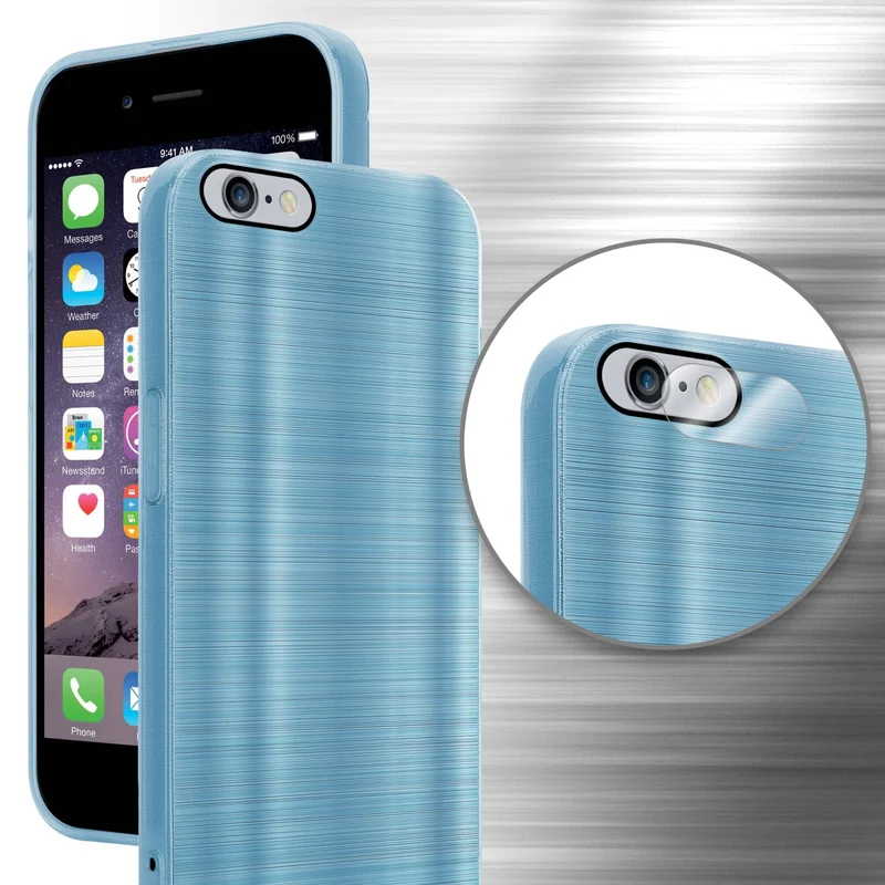 Cadorabo Hülle kompatibel mit Apple iPhone 6 PLUS / 6S PLUS TPU Silikon Case Cover