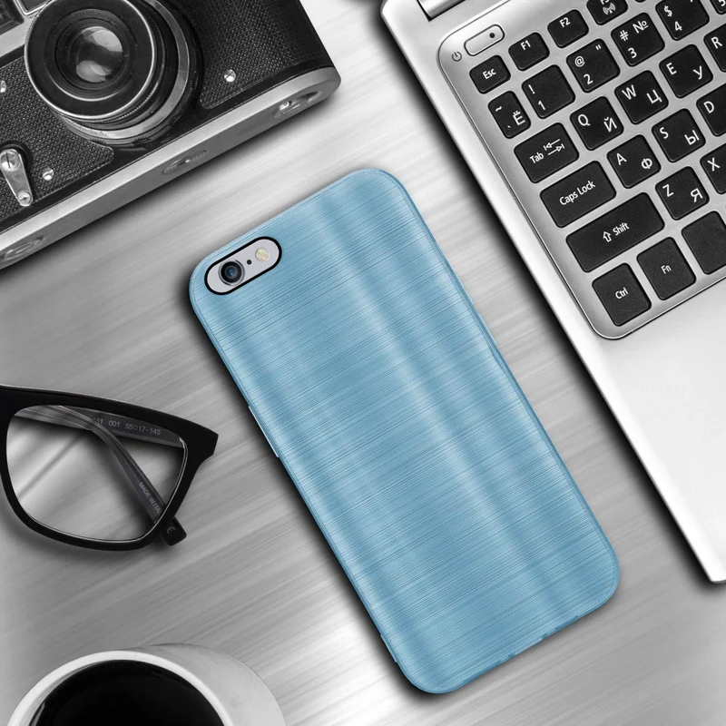 Cadorabo Hülle kompatibel mit Apple iPhone 6 PLUS / 6S PLUS TPU Silikon Case Cover