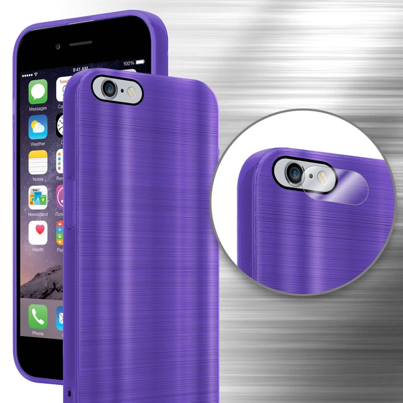 Cadorabo Hülle kompatibel mit Apple iPhone 6 PLUS / 6S PLUS TPU Silikon Case Cover