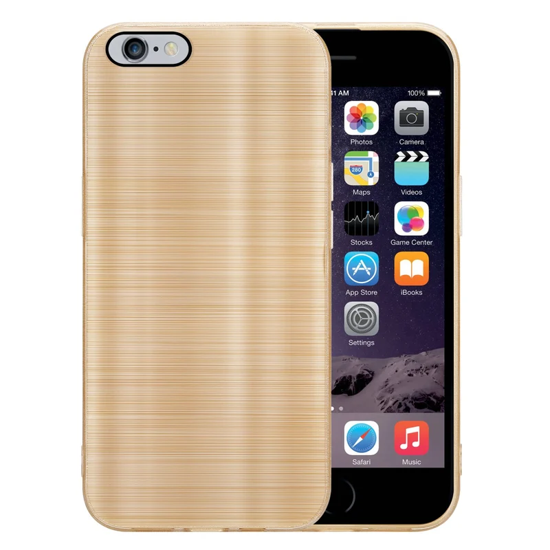 Cadorabo Hülle kompatibel mit Apple iPhone 6 PLUS / 6S PLUS TPU Silikon Case Cover
