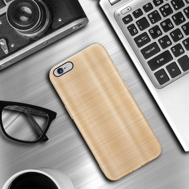 Cadorabo Hülle kompatibel mit Apple iPhone 6 PLUS / 6S PLUS TPU Silikon Case Cover
