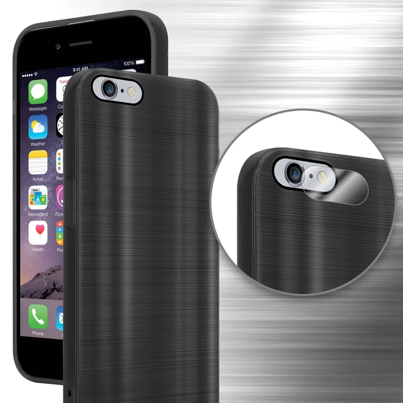 Cadorabo Hülle kompatibel mit Apple iPhone 6 PLUS / 6S PLUS TPU Silikon Case Cover