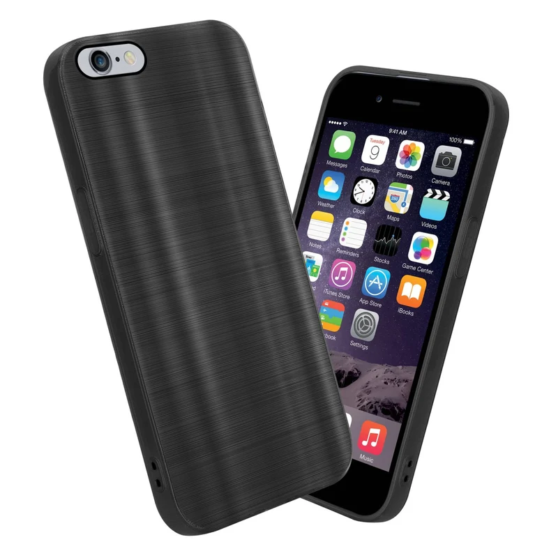 Cadorabo Hülle kompatibel mit Apple iPhone 6 PLUS / 6S PLUS TPU Silikon Case Cover