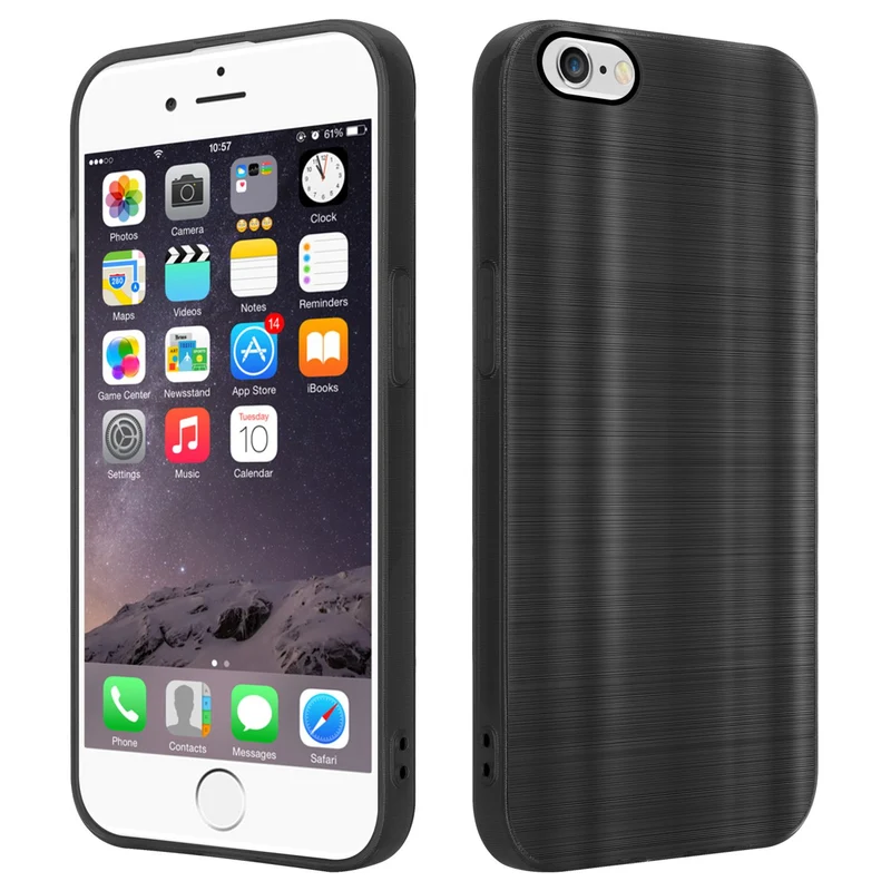 Cadorabo Hülle kompatibel mit Apple iPhone 6 / 6S TPU Silikon Case Cover