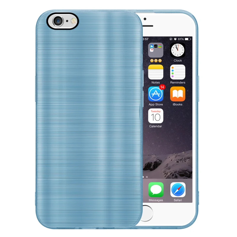 Cadorabo Hülle kompatibel mit Apple iPhone 6 / 6S TPU Silikon Case Cover