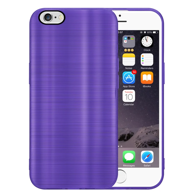 Cadorabo Hülle kompatibel mit Apple iPhone 6 / 6S TPU Silikon Case Cover