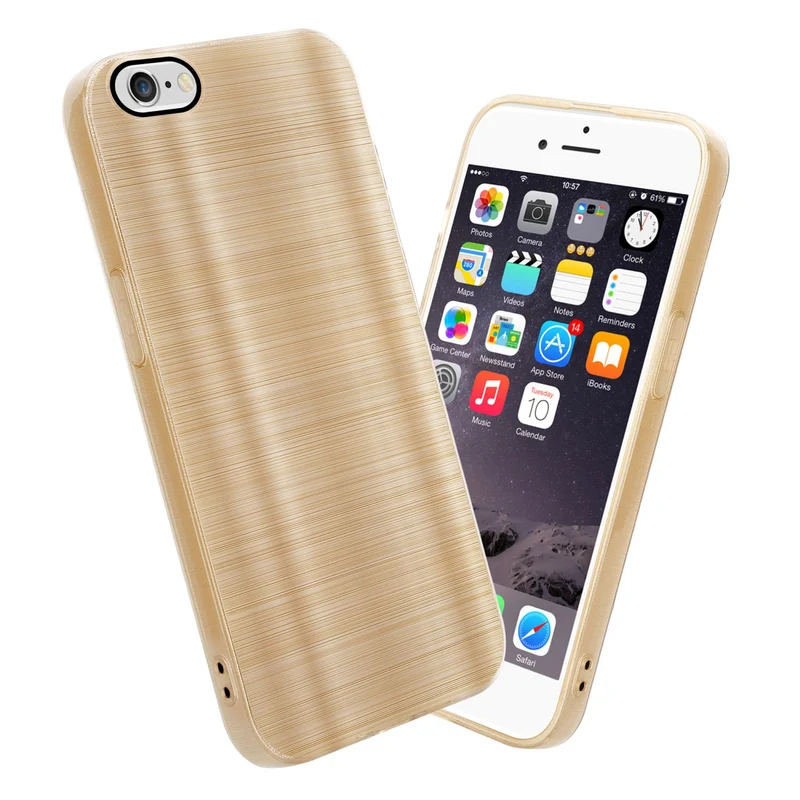 Cadorabo Hülle kompatibel mit Apple iPhone 6 / 6S TPU Silikon Case Cover