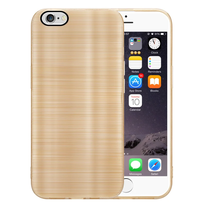 Cadorabo Hülle kompatibel mit Apple iPhone 6 / 6S TPU Silikon Case Cover