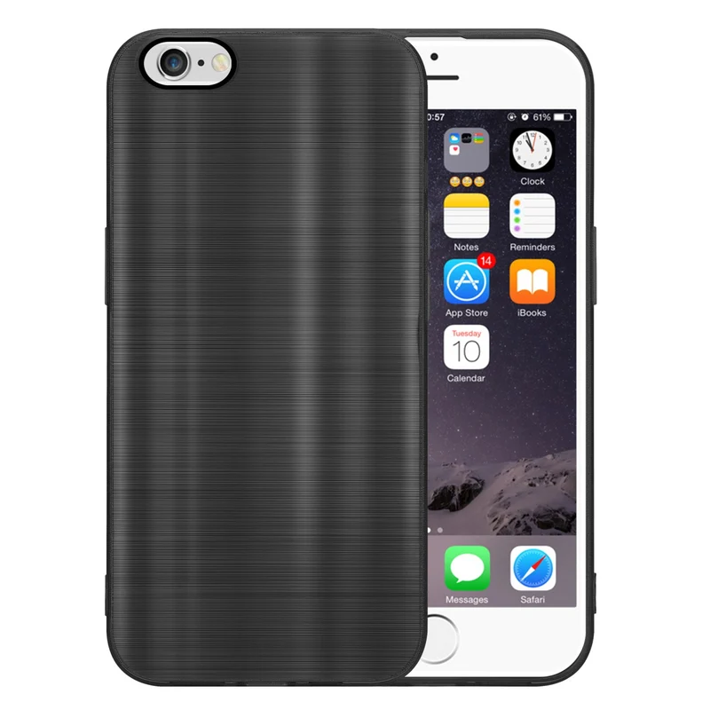 Cadorabo Hülle kompatibel mit Apple iPhone 6 / 6S TPU Silikon Case Cover
