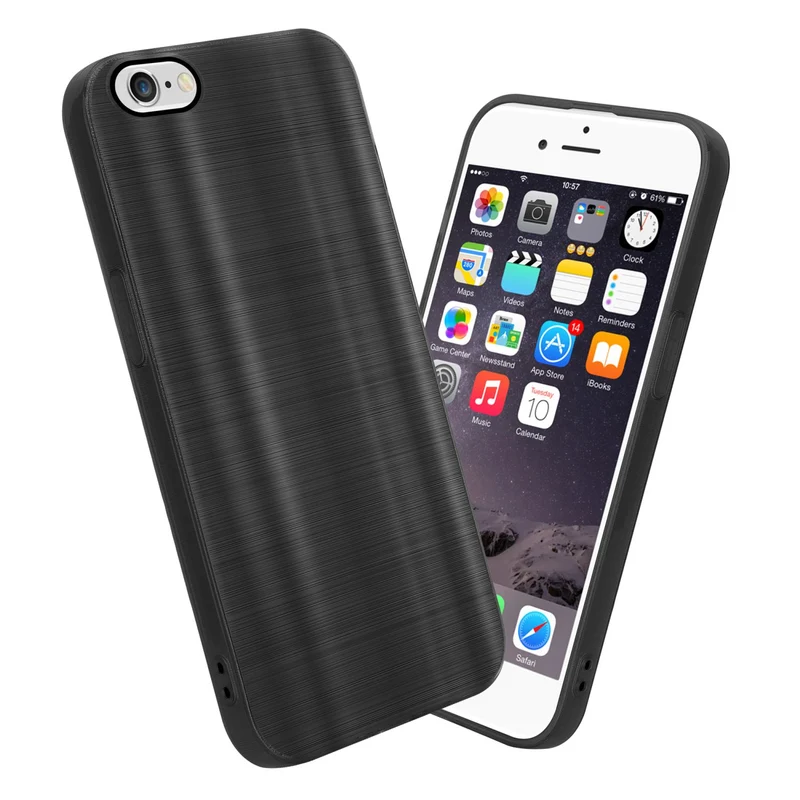 Cadorabo Hülle kompatibel mit Apple iPhone 6 / 6S TPU Silikon Case Cover