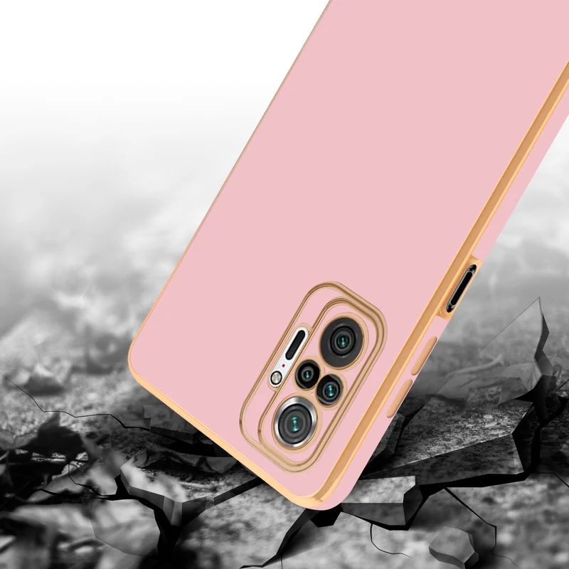 Cadorabo Hülle kompatibel mit Xiaomi RedMi NOTE 10 PRO TPU Silikon Case Cover