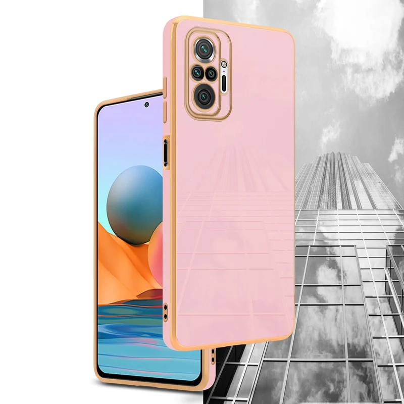 Cadorabo Hülle kompatibel mit Xiaomi RedMi NOTE 10 PRO TPU Silikon Case Cover