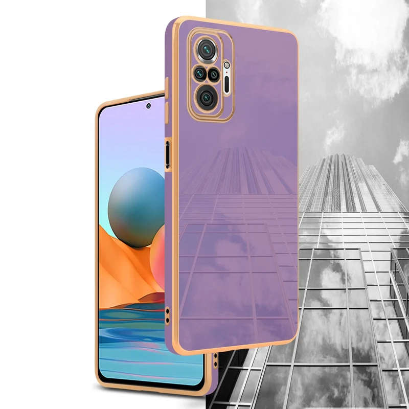 Cadorabo Hülle kompatibel mit Xiaomi RedMi NOTE 10 PRO TPU Silikon Case Cover