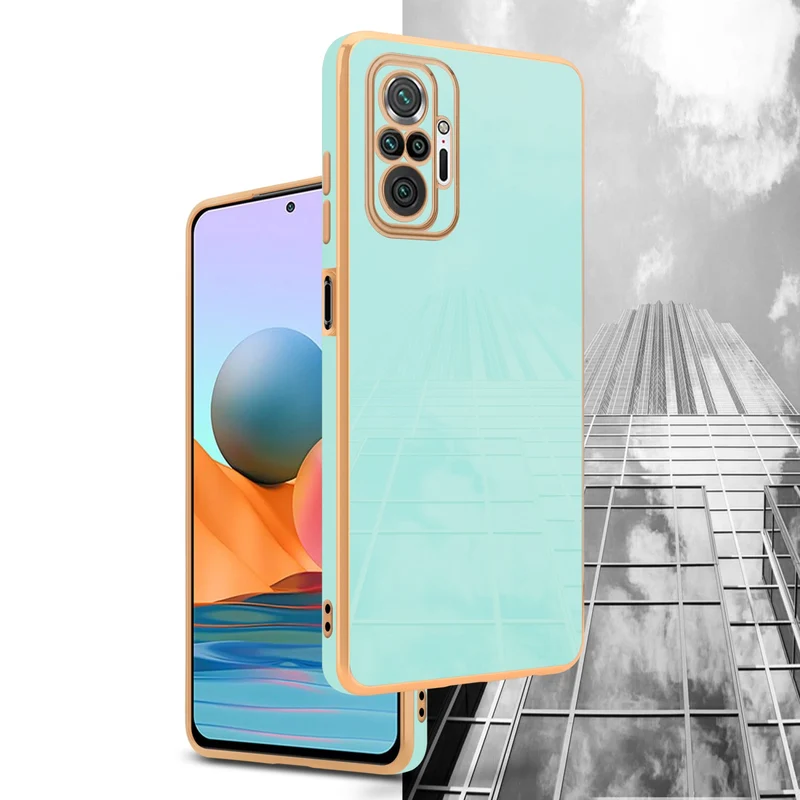 Cadorabo Hülle kompatibel mit Xiaomi RedMi NOTE 10 PRO TPU Silikon Case Cover