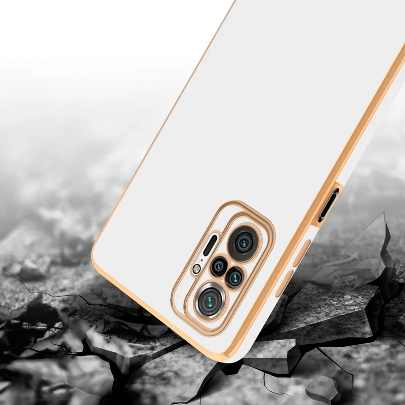 Cadorabo Hülle kompatibel mit Xiaomi RedMi NOTE 10 PRO TPU Silikon Case Cover