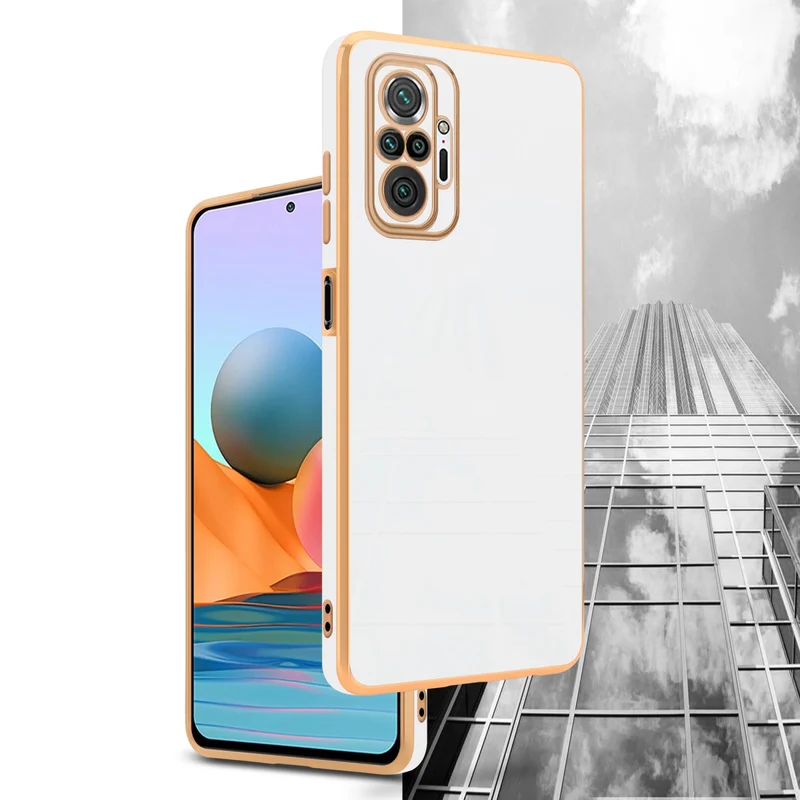 Cadorabo Hülle kompatibel mit Xiaomi RedMi NOTE 10 PRO TPU Silikon Case Cover