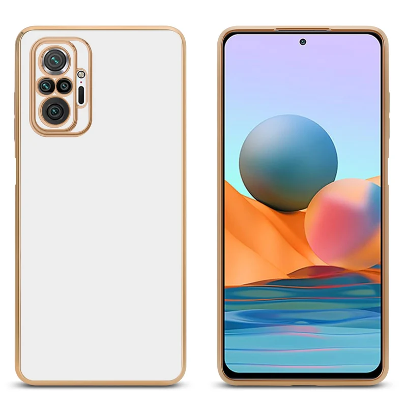Cadorabo Hülle kompatibel mit Xiaomi RedMi NOTE 10 PRO TPU Silikon Case Cover