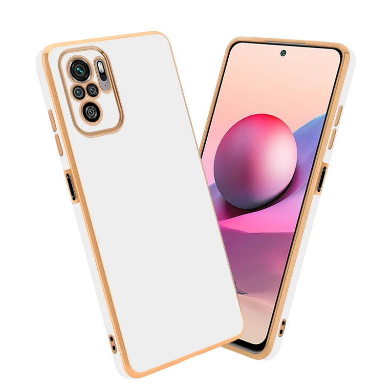Cadorabo Hülle kompatibel mit Xiaomi RedMi NOTE 10 4G / RedMi NOTE 11 4G TPU Silikon Case Cover