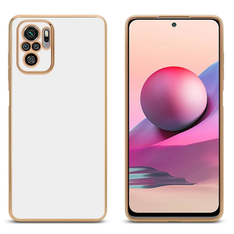 Cadorabo Hülle kompatibel mit Xiaomi RedMi NOTE 10 4G / RedMi NOTE 11 4G TPU Silikon Case Cover