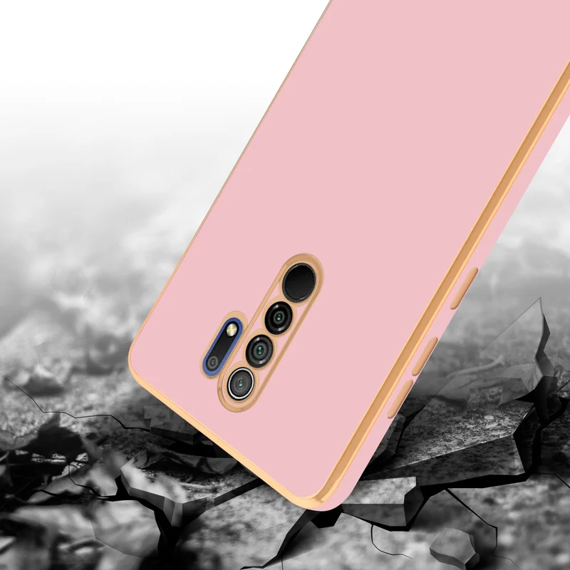 Cadorabo Hülle kompatibel mit Xiaomi RedMi 9 TPU Silikon Case Cover
