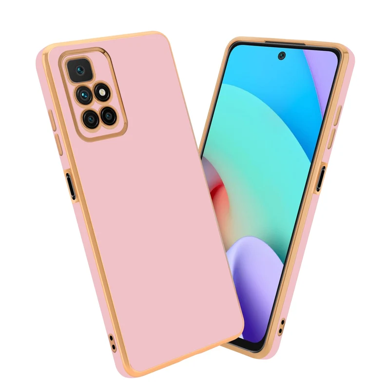 Cadorabo Hülle kompatibel mit Xiaomi RedMi 10 4G TPU Silikon Case Cover
