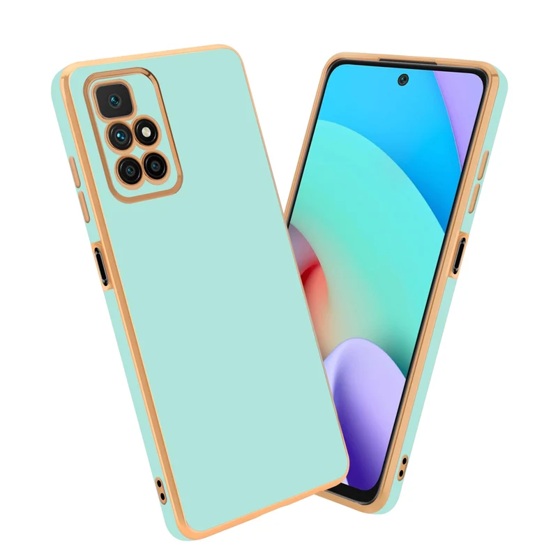 Cadorabo Hülle kompatibel mit Xiaomi RedMi 10 4G TPU Silikon Case Cover
