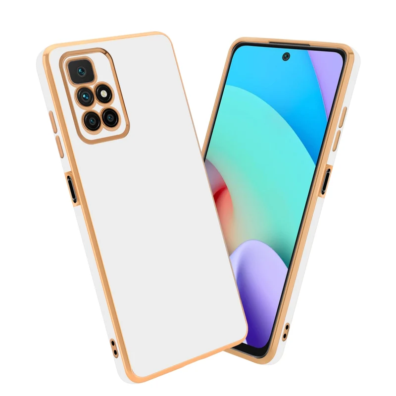 Cadorabo Hülle kompatibel mit Xiaomi RedMi 10 4G TPU Silikon Case Cover