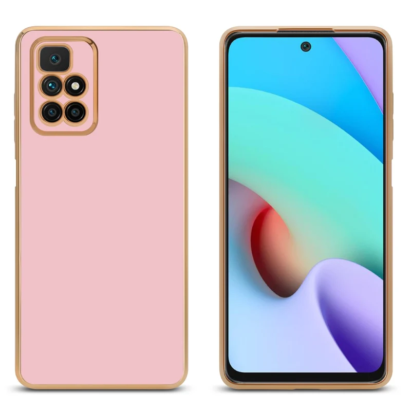 Cadorabo Hülle kompatibel mit Xiaomi RedMi 10 4G TPU Silikon Case Cover