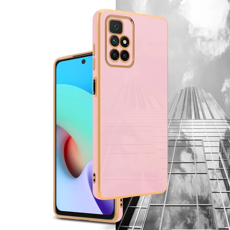 Cadorabo Hülle kompatibel mit Xiaomi RedMi 10 4G TPU Silikon Case Cover
