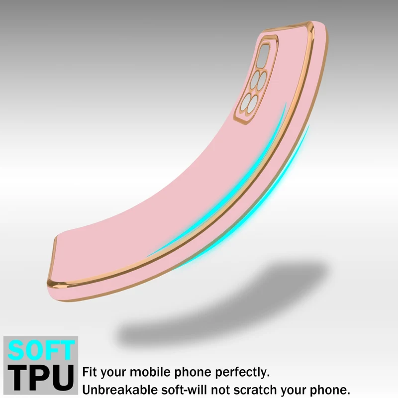 Cadorabo Hülle kompatibel mit Xiaomi RedMi 10 4G TPU Silikon Case Cover