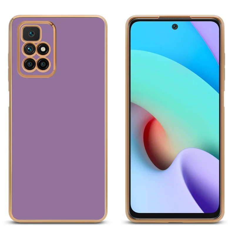 Cadorabo Hülle kompatibel mit Xiaomi RedMi 10 4G TPU Silikon Case Cover