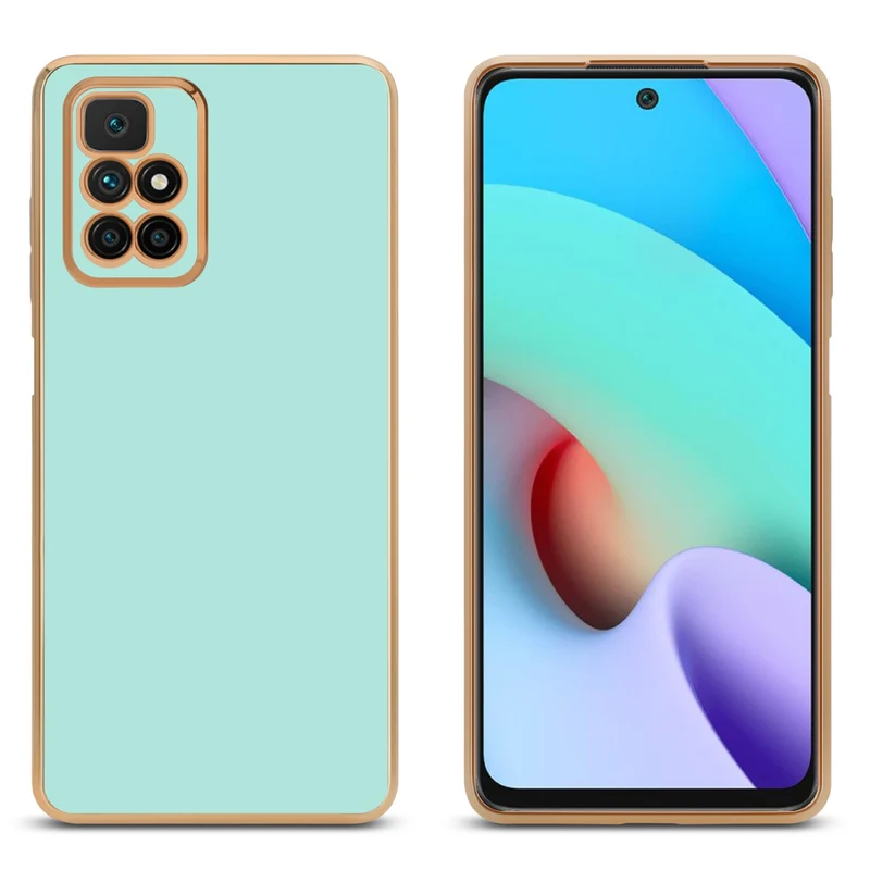 Cadorabo Hülle kompatibel mit Xiaomi RedMi 10 4G TPU Silikon Case Cover