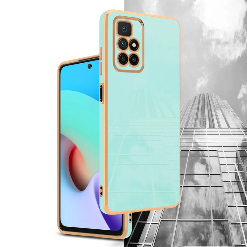 Cadorabo Hülle kompatibel mit Xiaomi RedMi 10 4G TPU Silikon Case Cover