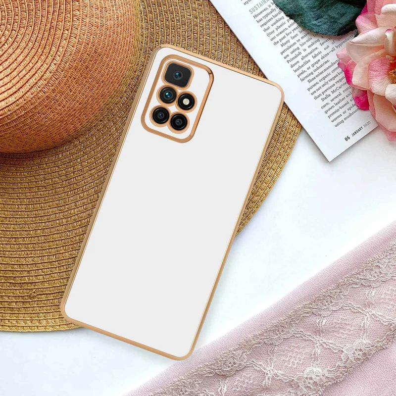 Cadorabo Hülle kompatibel mit Xiaomi RedMi 10 4G TPU Silikon Case Cover
