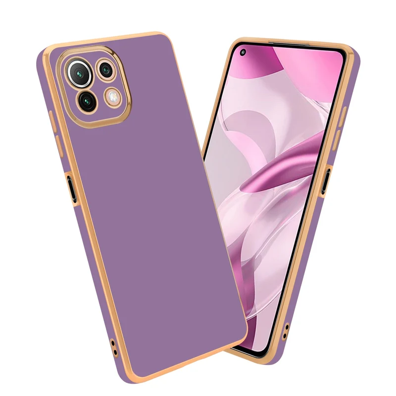 Cadorabo Hülle kompatibel mit Xiaomi Mi 11 LITE (4G / 5G) / 11 LITE NE TPU Silikon Case Cover