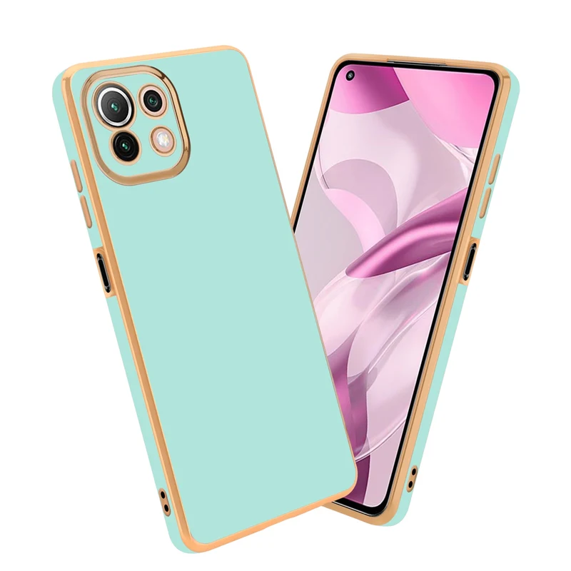 Cadorabo Hülle kompatibel mit Xiaomi Mi 11 LITE (4G / 5G) / 11 LITE NE TPU Silikon Case Cover