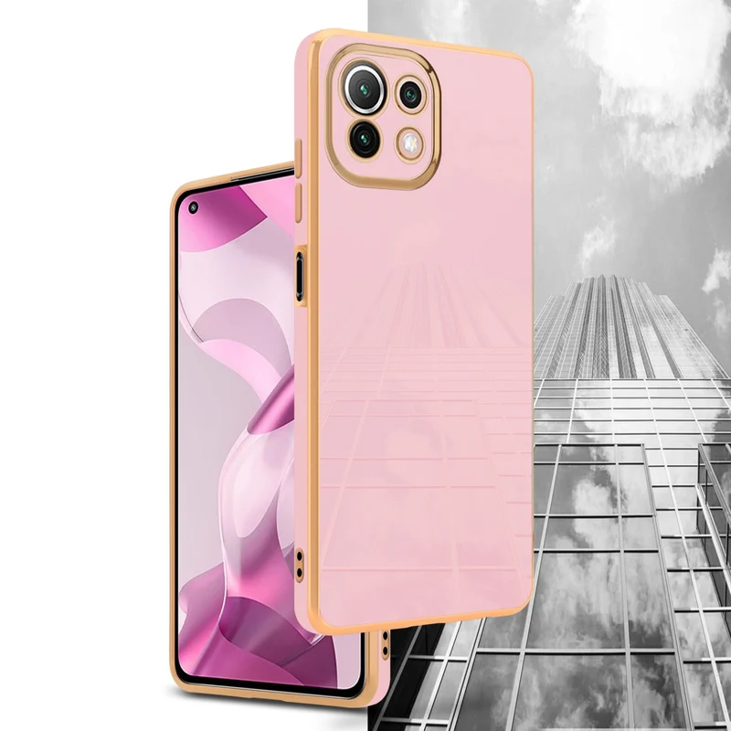 Cadorabo Hülle kompatibel mit Xiaomi Mi 11 LITE (4G / 5G) / 11 LITE NE TPU Silikon Case Cover