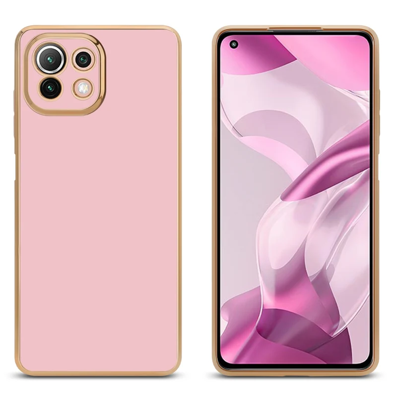 Cadorabo Hülle kompatibel mit Xiaomi Mi 11 LITE (4G / 5G) / 11 LITE NE TPU Silikon Case Cover