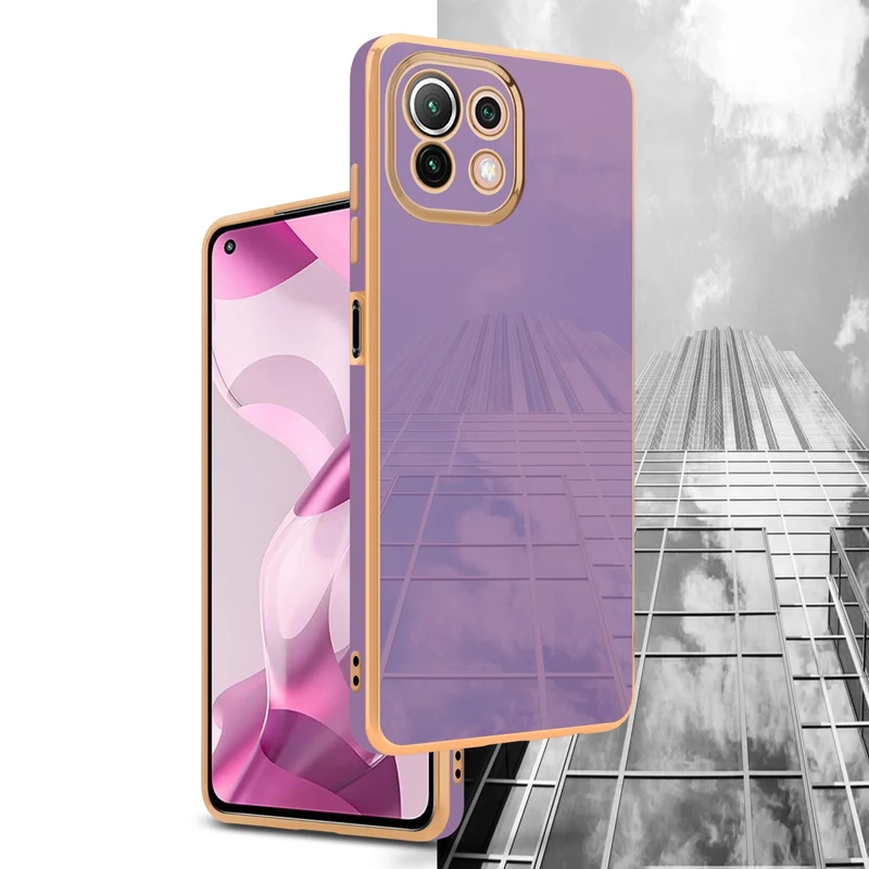 Cadorabo Hülle kompatibel mit Xiaomi Mi 11 LITE (4G / 5G) / 11 LITE NE TPU Silikon Case Cover