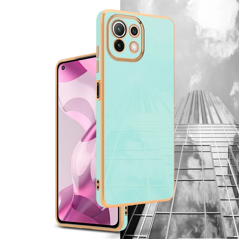 Cadorabo Hülle kompatibel mit Xiaomi Mi 11 LITE (4G / 5G) / 11 LITE NE TPU Silikon Case Cover