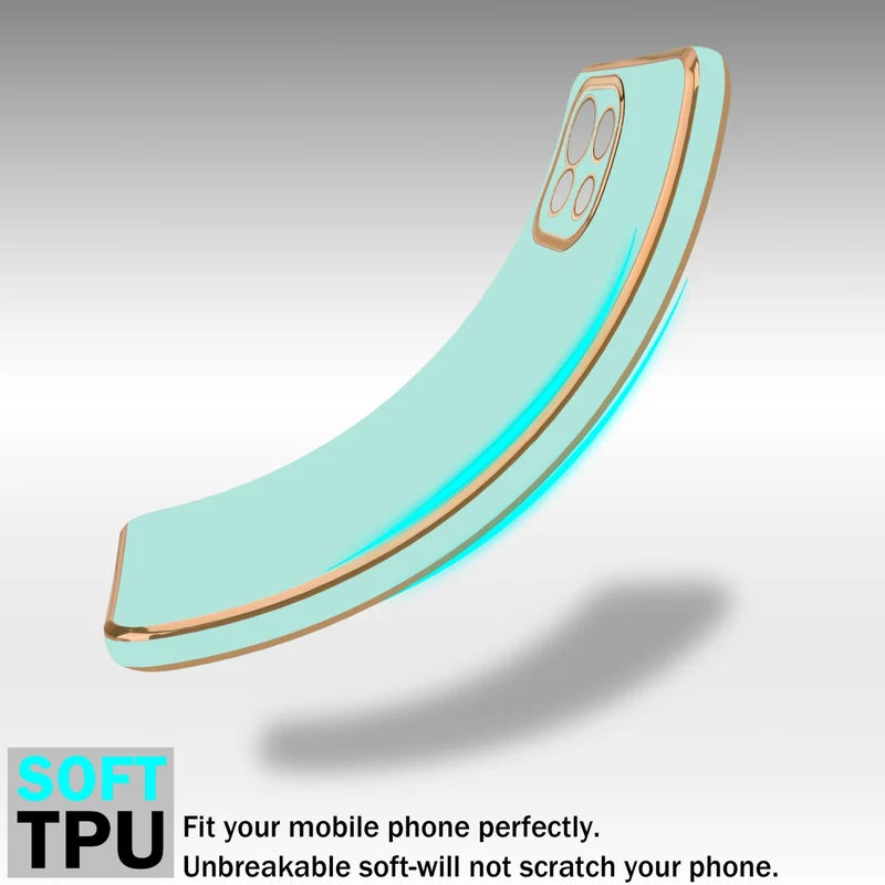 Cadorabo Hülle kompatibel mit Xiaomi Mi 11 LITE (4G / 5G) / 11 LITE NE TPU Silikon Case Cover