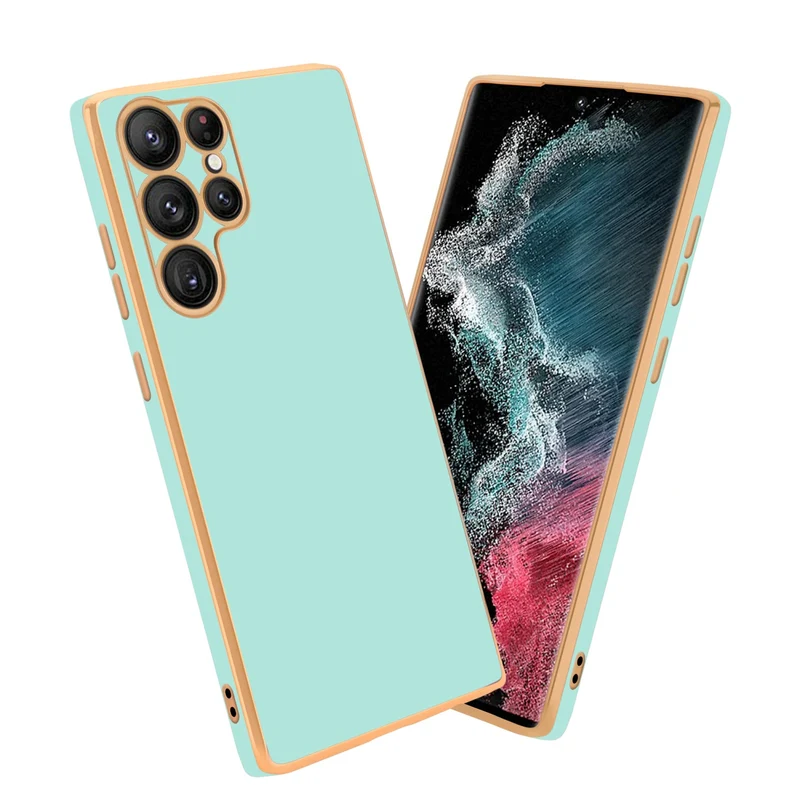 Cadorabo Hülle kompatibel mit Samsung Galaxy S22 ULTRA TPU Silikon Case Cover