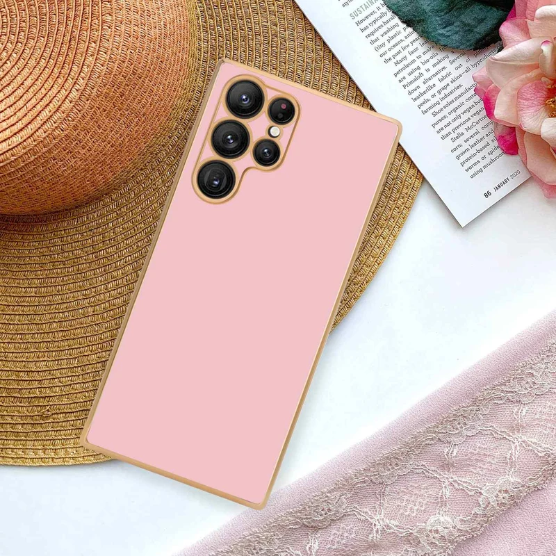 Cadorabo Hülle kompatibel mit Samsung Galaxy S22 ULTRA TPU Silikon Case Cover