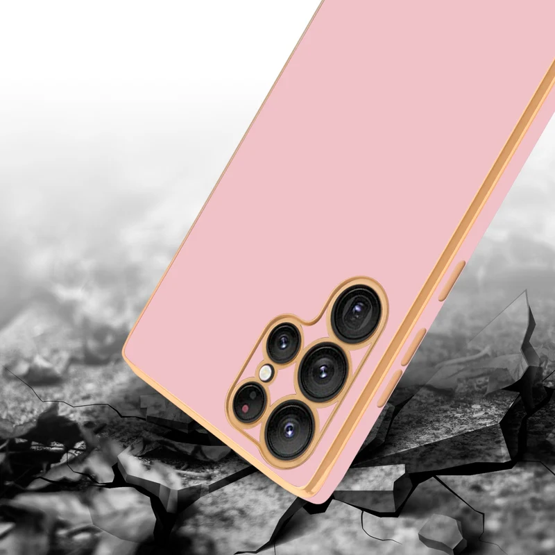 Cadorabo Hülle kompatibel mit Samsung Galaxy S22 ULTRA TPU Silikon Case Cover