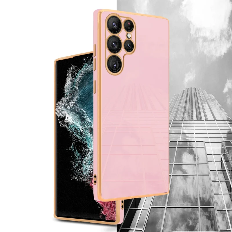 Cadorabo Hülle kompatibel mit Samsung Galaxy S22 ULTRA TPU Silikon Case Cover