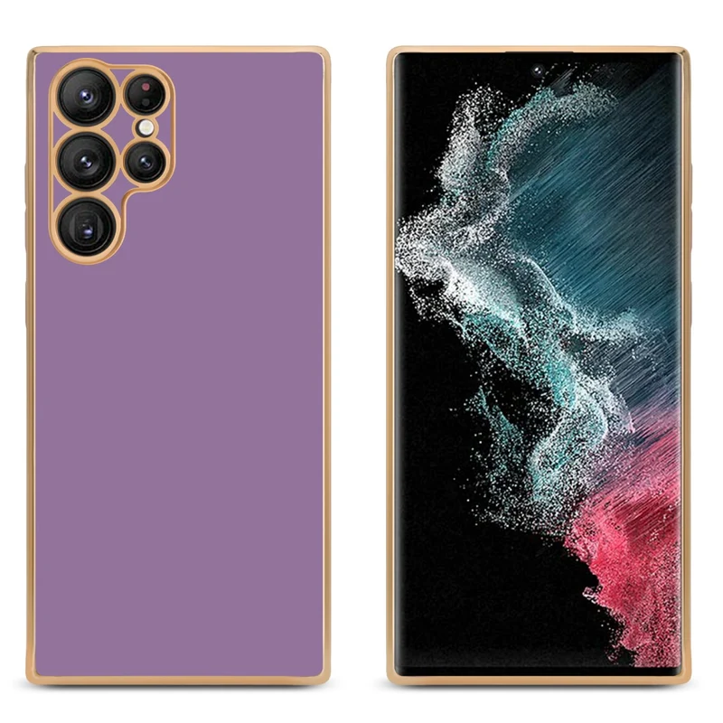 Cadorabo Hülle kompatibel mit Samsung Galaxy S22 ULTRA TPU Silikon Case Cover