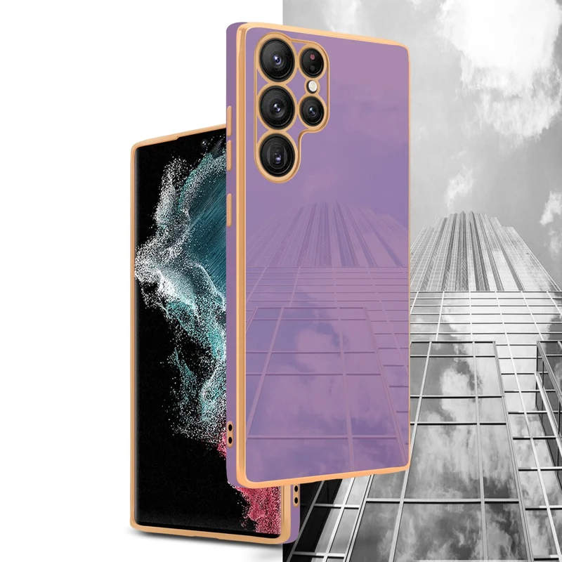 Cadorabo Hülle kompatibel mit Samsung Galaxy S22 ULTRA TPU Silikon Case Cover