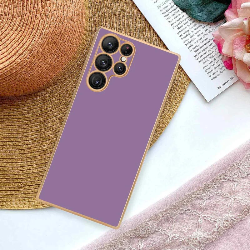 Cadorabo Hülle kompatibel mit Samsung Galaxy S22 ULTRA TPU Silikon Case Cover