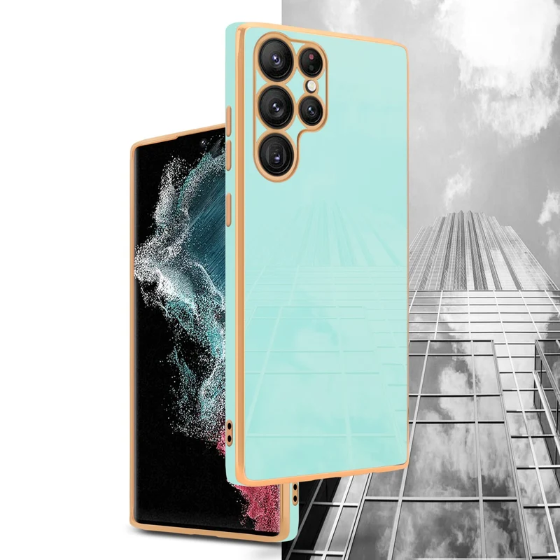 Cadorabo Hülle kompatibel mit Samsung Galaxy S22 ULTRA TPU Silikon Case Cover